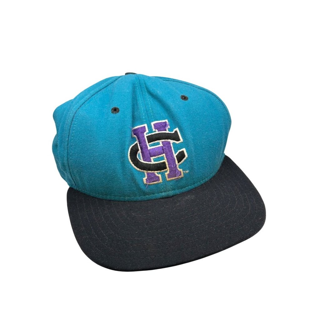 Vintage New Era Charlotte Hornets Medium-Large Cap NBA Official Licensed Blue &